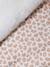 Nid d'ange transformable en tapis à langer peluche beige+beige imprimé+écru+gris souris+kaki+rose imprimé - vertbaudet enfant 
