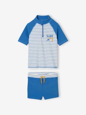 UV Protection Swim T-Shirt + Shorts for Boys  - vertbaudet enfant