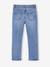 Jean fille slim morphologik tour de hanches medium bleu foncé+bleu moyen+denim bleached+gris - vertbaudet enfant 
