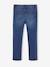 Jean fille slim morphologik tour de hanches fin bleu foncé+bleu moyen+denim bleached+denim gris+gris - vertbaudet enfant 