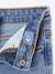 Jean fille slim morphologik tour de hanches fin bleu foncé+bleu moyen+denim bleached+denim gris+gris - vertbaudet enfant 