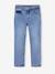 Jean fille slim morphologik tour de hanches medium bleu foncé+bleu moyen+denim bleached+gris - vertbaudet enfant 
