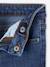 Jean fille slim morphologik tour de hanches fin bleu foncé+bleu moyen+denim bleached+denim gris+gris - vertbaudet enfant 