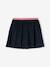 Pleated Glittery Skirt for Girls navy blue - vertbaudet enfant 