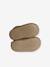 Lace-Up Pram Shoes with Fur Lining, for Babies camel - vertbaudet enfant 
