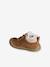 Lace-Up Pram Shoes with Fur Lining, for Babies camel - vertbaudet enfant 