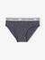 Pack of 5 'Happy everyday' Briefs for Girls marl grey - vertbaudet enfant 