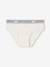Pack of 5 'Happy everyday' Briefs for Girls marl grey - vertbaudet enfant 