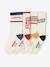 Pack of 4 Pairs of Sports Socks for Boys ecru - vertbaudet enfant 