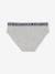 Pack of 5 'Happy everyday' Briefs for Girls marl grey - vertbaudet enfant 