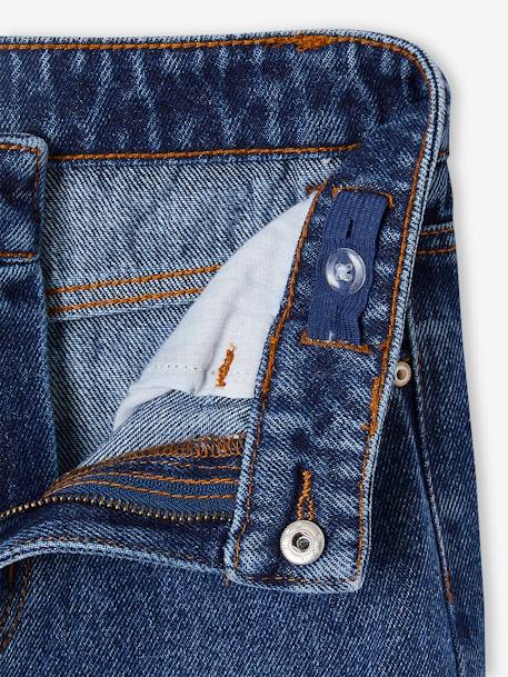 Jean large cargo fille bleu foncé - vertbaudet enfant 
