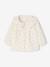 Hearts Blouse in Cotton Gauze for Baby Girls ecru - vertbaudet enfant 