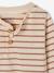 Pack of 3 Basics Tops in Organic Cotton for Babies pecan nut+red - vertbaudet enfant 