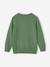 Pull garçon col tunisien vert chiné - vertbaudet enfant 