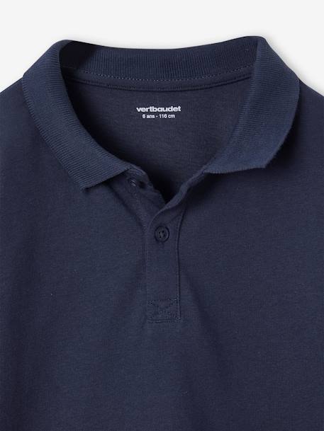 Lot de 2 polos garçon manches longues vert - vertbaudet enfant 