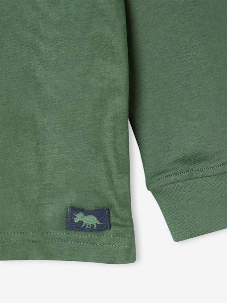 Lot de 2 polos garçon manches longues vert - vertbaudet enfant 