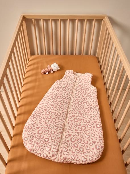 Gigoteuse réversible ouverture centrale LOVELY LÉO rose imprimé - vertbaudet enfant 