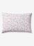 Essentials Duvet Cover + Pillowcase Set, Rainbow Flowers printed white - vertbaudet enfant 