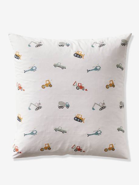 Essentials Duvet Cover + Pillowcase Set, Under Construction multicoloured - vertbaudet enfant 