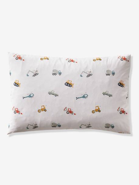 Essentials Duvet Cover + Pillowcase Set, Under Construction multicoloured - vertbaudet enfant 