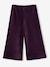 Pantalon fille large en velours anthracite+bleu grisé+écru+kaki+marron+prune+rose - vertbaudet enfant 