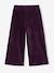 Pantalon fille large en velours anthracite+bleu grisé+écru+kaki+marron+prune+rose - vertbaudet enfant 