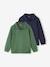 Lot de 2 polos garçon manches longues vert - vertbaudet enfant 