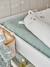 Set of 2 Changing Mattress Covers, Animals, in Towelling blush+grey blue+hazel+multicoloured+pecan nut - vertbaudet enfant 