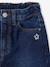Jean fille large bleu moyen+denim black+denim bleached+denim brut+denim gris+stone - vertbaudet enfant 