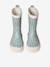 Printed Rubber Wellies for Children, Designed for Autonomy printed blue+set pink - vertbaudet enfant 