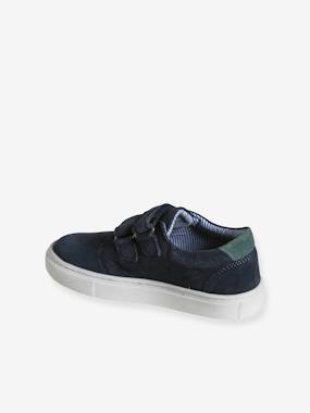 Derbies garçon cuir à scratchs - vertbaudet enfant -Derbies garçon cuir à scratchs