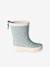 Printed Rubber Wellies for Children, Designed for Autonomy printed blue+set pink - vertbaudet enfant 
