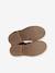 Boots enfant fille cuir zippées lot beige+noir+taupe - vertbaudet enfant 