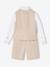 4-Piece Occasion Wear Ensemble for Boys beige - vertbaudet enfant 