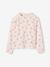 Chemise file gaze de coton imprimée personnalisable blanc imprimé+écru+rose pâle - vertbaudet enfant 