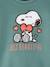 Snoopy Peanuts® Sweatshirt for Girls emerald green - vertbaudet enfant 