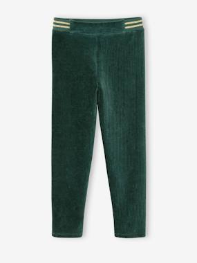 -Legging fille velours 