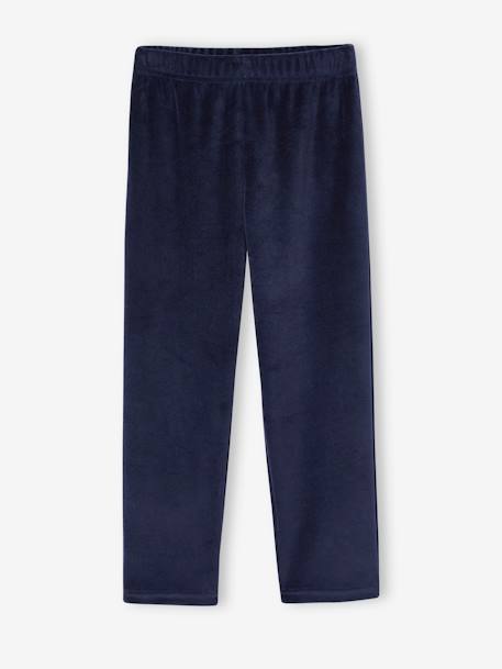 Pack of 2 'Wolf' Pyjamas in Velour for Babies caramel - vertbaudet enfant 