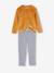 Pack of 2 'Wolf' Pyjamas in Velour for Babies caramel - vertbaudet enfant 