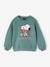 Snoopy Peanuts® Sweatshirt for Girls emerald green - vertbaudet enfant 