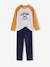 Pack of 2 'Wolf' Pyjamas in Velour for Babies caramel - vertbaudet enfant 