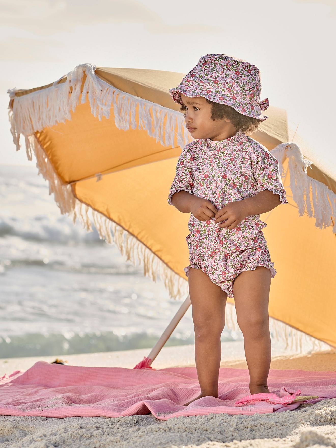 Ensemble Noël Bébé Fille 2 Pièces - Combinaison Velours Rouge + Bandeau à Nœud - Taille 0-24 Mois - Pour Fêtes Et Photos