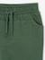 Lot de 2 pantalons bébé en molleton cappuccino+vert sapin - vertbaudet enfant 
