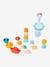 Set of 16 Bath Toys & Basket multicoloured - vertbaudet enfant 