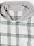 Chemise à capuche à carreaux bébé écru - vertbaudet enfant 