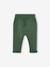 Lot de 2 pantalons bébé en molleton cappuccino+vert sapin - vertbaudet enfant 