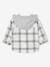 Chequered Hooded Shirt for Babies ecru - vertbaudet enfant 