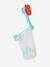 Set of 16 Bath Toys & Basket multicoloured - vertbaudet enfant 