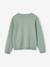 Pull fille personnalisable mandarine+marine+pivoine+vert de gris - vertbaudet enfant 