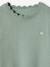 Pull fille personnalisable mandarine+marine+pivoine+vert de gris - vertbaudet enfant 